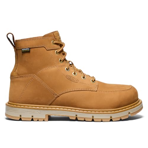Image of KEEN Utility Men's San Jose 6 inch Alloy Toe Waterproof 90 Degree Heel Work Boots