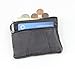 Leather Impressions Perfect Coin Purse for Every Occasion - Precisely Handcrafted Womens Wallet Featuring 2 Zipper Pockets For Your Coins, Cards And Other Essentials - Durable Slim Wallet (Black)