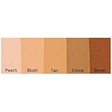 Color Sample Card: 100% Cotton Knit Waldorf Doll Skin Fabric