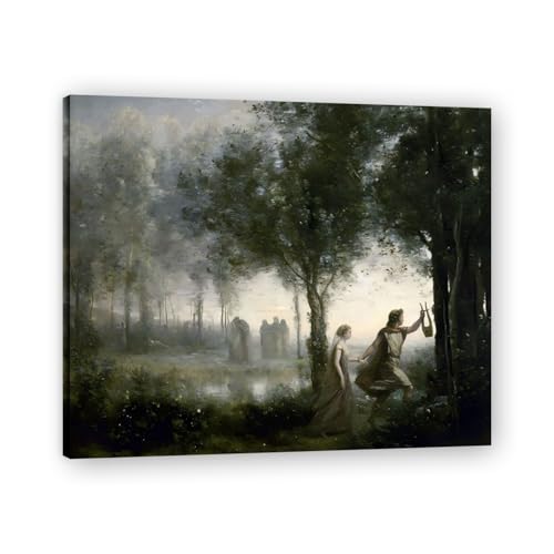 Tableau paysage français nostalgique VHdfgTY pour éveiller l'élégance de votre décoration