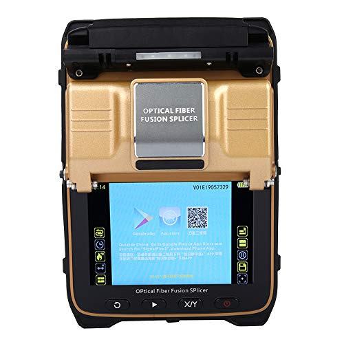 Empalmador de fusión de fibra óptica, empalmador de empalme de soldadura de fibra...