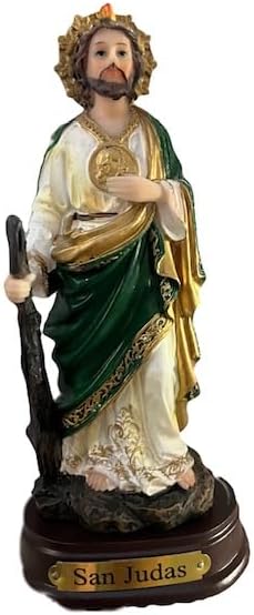 Chunful 50 Pcs 1.5 Mini Saint Jude Figures Small Religious Saint Statues San Judas Chunful 50 Pcs 1.5 Mini Saint Jude Figures Small Religious Saint Statues San Judas