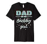 'Dad of the Birthday Girl'- Family Donut Birthday Shirt Premium T-Shirt