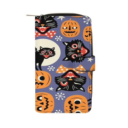 Nugier Women Soft PU Leather Wallet, Zipper Card Case Clutch Credit Bills Money Crash Coin 7.8x4.3x1.4 in Holder Purse Print Camouflage for Hunting