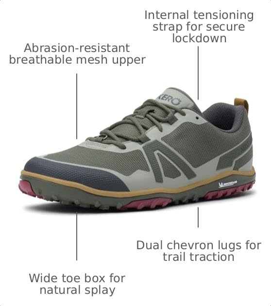 Image of Xero Shoes Men's Scrambler Low EV Barefoot Trail Running Shoes