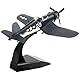 NUOTIE 1/72 F-4U Corsair USA Fighter Model World War II Vintage Warplane Metal Diecast Aircraft Military Display Airplane for Display Collection or Gift
