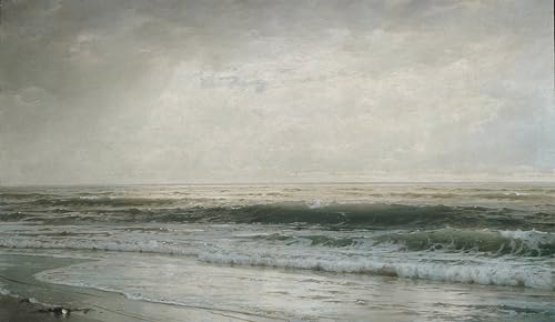 Affiche impression toile Plage du New Jersey grand format 60x90