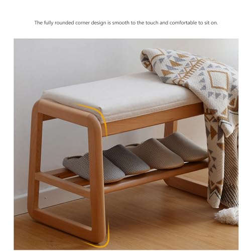 Banc à chaussures multicouche pour optimiser les petites entrées