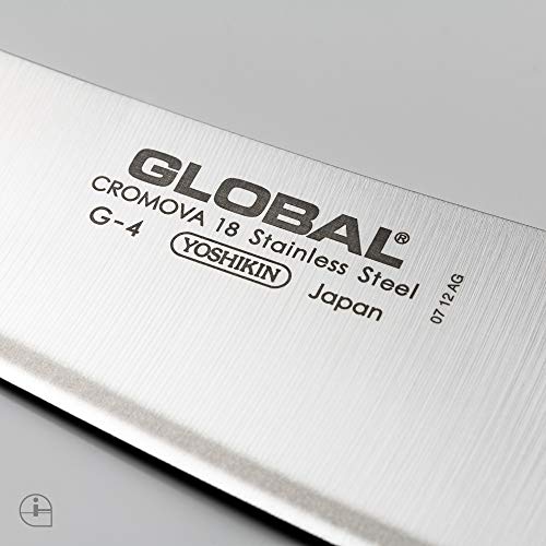 Global G-4, Classic 7 Inch Knife, Stainless Steel Oriental Chef's, 7", Stainles Steel #TOP2