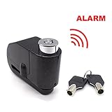2. Alarma AUTOMÁTICA - Tamaño pequeño pero de gran volumen. Hasta 110 dB de sonido de alarma que es lo suficientemente fuerte para asustar a los ladrones lejos de sus pertenencias.