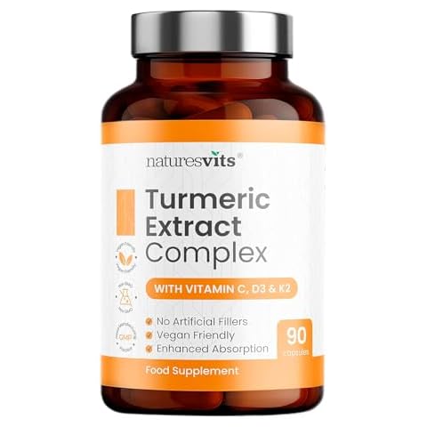 NaturesVits Turmeric and Black Pepper Capsules Cover