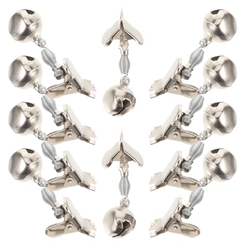 Abaodam Fishing Bells for Pole Bite Indicator Fishing Bells Warning for Rods Outdoor Gear