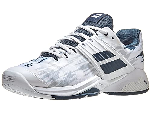 Tênis Babolat Propulse Fury All Court Branco e Marinho-39