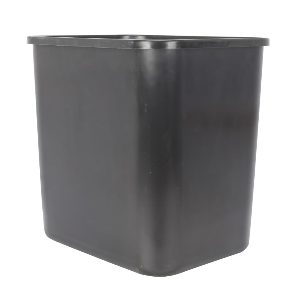 3 Gallon Bathroom Trash Can Small Plastic Open Top Waste Bin for Home Office Bedroom and Dorm Spaces