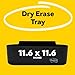 Post-it Dry Erase Accessory Tray, Black (DEFTRAY)