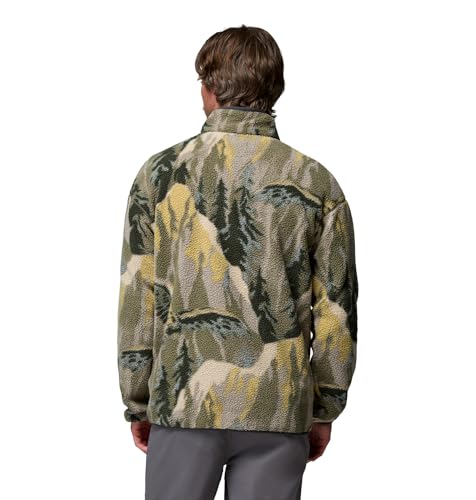 Image of Columbia Helvetia II Printed Half Snap Fleece