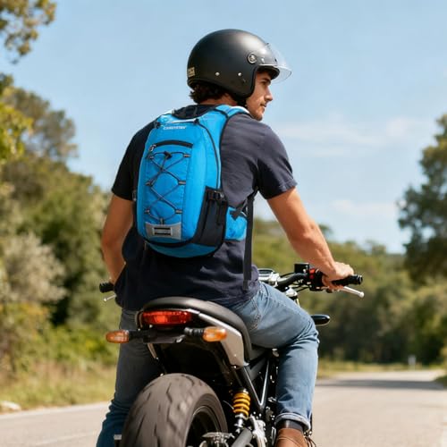 Carey STENHydration Backpack Cycling Pack Equipped 2L Water Bag(Sky Blue) - image 8
