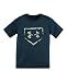 Under Armour Little Boys' Geo Stacked Block Short Sleeve Blue
