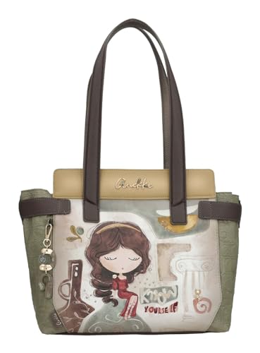 Anekke sac à épaule Muse : le grand cabas zippé anti-désordre pour remplacer vos sacs trop petits