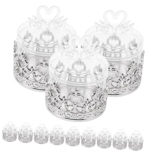Balacoo 12 Cajas Contenedoras Para Dulces De Fiesta Cajas De Recuerdo Cajas De Dulces De Fiesta Contenedores De De Fiesta Cajas De Dulces Tarro A Granel Para Dulces