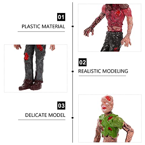 Zerodeko 12 Pcs Toy Zombie Action Figures With Movable And Detachable Joints, Mini Zombie Figurines, Bloody Zombie Models For Presents, Decoration, And Party Favors #TOP5