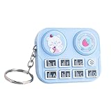 Generisch Musik DJ Schlüsselanhänger | DJ Instrument Abspieler Anhänger - Musik Platten Miniatur | Für Rucksack Handtasche Reise Büro Pendeln Schule Unterwegs