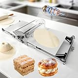 Elektrische Teigausrollmaschine 40' aus Edelstahl, Elektrische Teigwalzmaschine Faltbare...