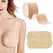 Reggiseno Adesivo Nastro, Nastro per Sollevamento Seno, Breast Lift Tape, Push Up Tape, per Torace Riunito Prevenire Il Rilassamento Toracico Impermeabile e Resistente al Sudore(5m*5cm)