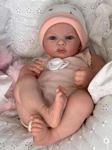 Image of RXDOLL 18 Inch Lifelike Reborn Baby Dolls Silicone Full Body Girl Realistic Newborn Baby Dolls That Look Real Anatomically Correct Washable Toy Xmas Gifts