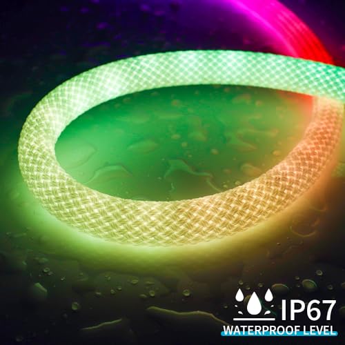 Cinta LED Neon RGB Flexible 5M con Controlador DC12V miniatura 3