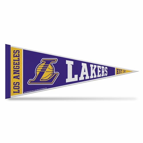 Image of Rico Industries NBA Basketball 12 inch x 30 inch Felt Wall Decor Pennant - Great for Home /Bed Room /Man Cave Decor