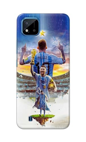 Image of Printed Hard Back Cover for Realme C20 Back Cover (Famous Football Player -J2) -190724(EA)