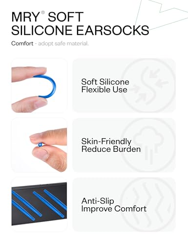 Image of Mryok Replacement Earsocks for Oakley Square Wire 2 (2014) Sunglasses - Options