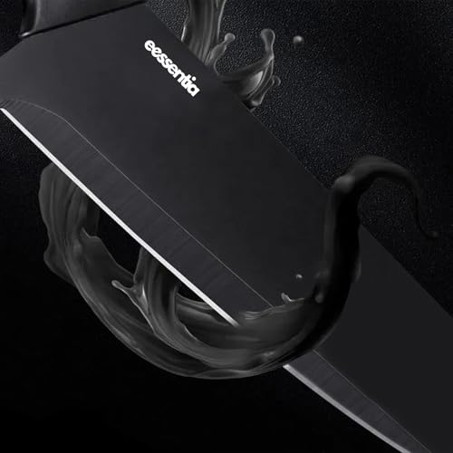 ESSENTIA 15-Piece Kitchen Knife Set – Durable Stainless Steel Professional Knife Set - Includes Chef’s, Bread, Utility, Steak Knives, Sharpener & Block Holder - Image 6