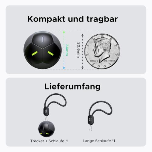 UGREEN FineTracker2 Tracker Tag for Apple Find My, 110dB, 5-7 Year Battery - 11