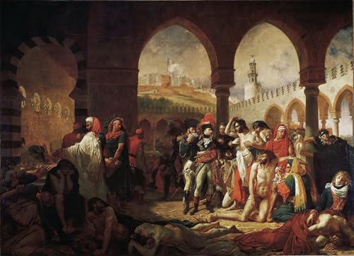 Cuadro para Salón de la Peste de Jaffa de Antoine Jean Gros Decoración Moderna