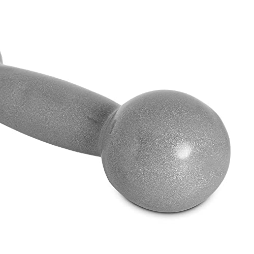 Acte Sports, S1, Halter Emborrachado 1Kg, Cinza