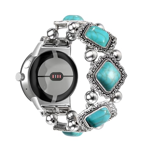 CHARMINGO �{�[�z�[�r�[�Y�u���X���b�g Google Pixel Watch 4 3 41mm/Pixel Watch 2/1�ɑΉ� �n���h���C�h �E�G�X�^���X�g���b�`�X�g���b�v Google�X�}�[�g�E�H�b�`2025/2024/2023/2022�p