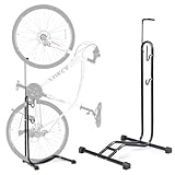 BALINGE Bike Floor Stand Parking Rack - Indoor & Outdoor, Mountain & Road Bikes, 1 Pack