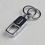 VAPORVERSE Car Keyring for BMW 3 Series 3er Serie 3 E46 Touring 1998-2005, Car Key Chain Key Ring for Car Keys Personalised Keychain Key Organiser Car Key Fob Accessories,Bla-ck - Image 3