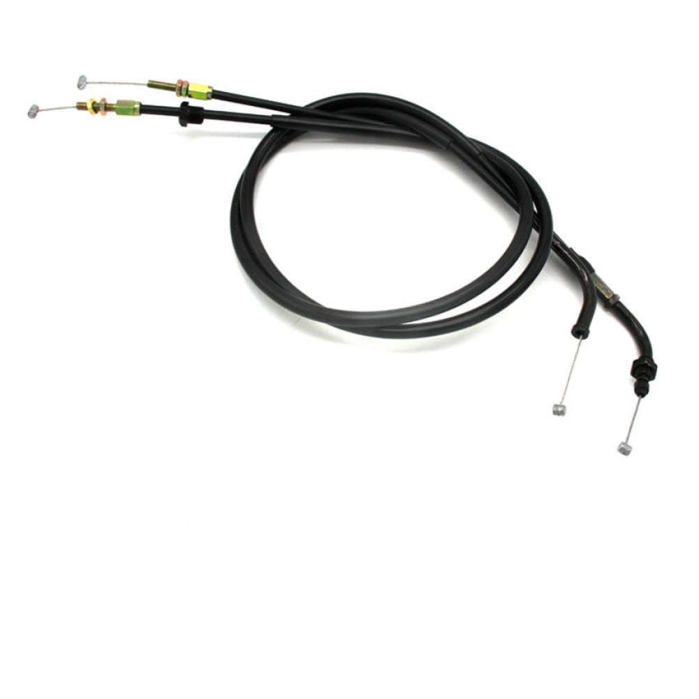 Cables de línea de acelerador de empuje y tracción de motocicleta compatibles con CB400SS NC40 CL400 reemplazo para 17910-MBV-710 17920-MBV-000