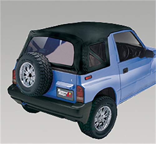 Rugged Ridge | XHD Soft Top, Black Denim, Clear Windows | 53722.15 | Fits 1988-1994 Suzuki Sidekick