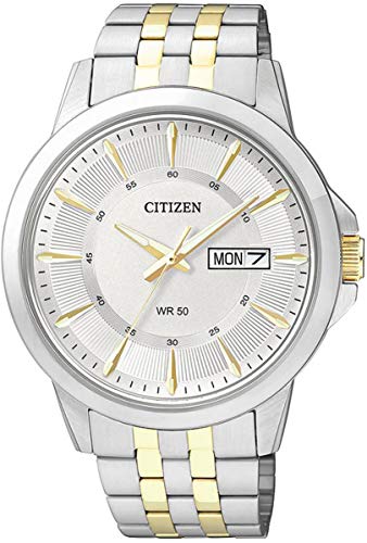 Image of Citizen Analog White Dial Men's Watch - BF2018-52A