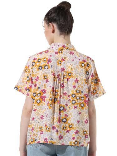 Image of ONLY Women's Cotton Floral Regular Fit Shirt