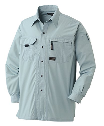 アタックベース 長袖シャツ 春夏用 511-6 20 ナイルグリーン 3L