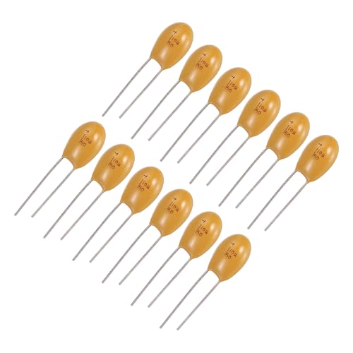 Condensateur au tantale 10uF 50V radial pour reparation de circuit imprime et projet informatique