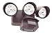 Lithonia Lighting OFLR 9LN 120 MO BZ M2 3-Light Outdoor Integrated LED Motion Sensor Security Flood Light, Round,Black Bronze