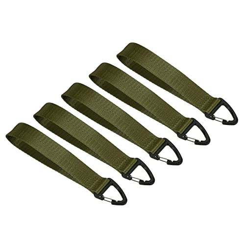 PATIKIL Wrist Lanyard for Keys 5 Pack Wristlet Strap Keychain Hand Wrist Lanyards Keyrings Key Chain Holder for Outdoors Dark Green