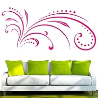 INDIGOS UG Adesivo Murale Nero 40x18 Cm - Frasi E Scritte Per Pareti, Rimovibile