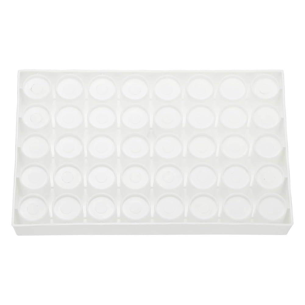 Fläschchenständer für Autosampler-Fläschchen, Fläschchen-Tabletthalter, Stapelbarer Reagenzglasständer, Fläschchenhalter für 40 Vertiefungen, 20 Ml,